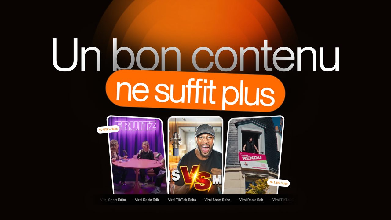 Pourquoi un bon contenu ne suffit plus