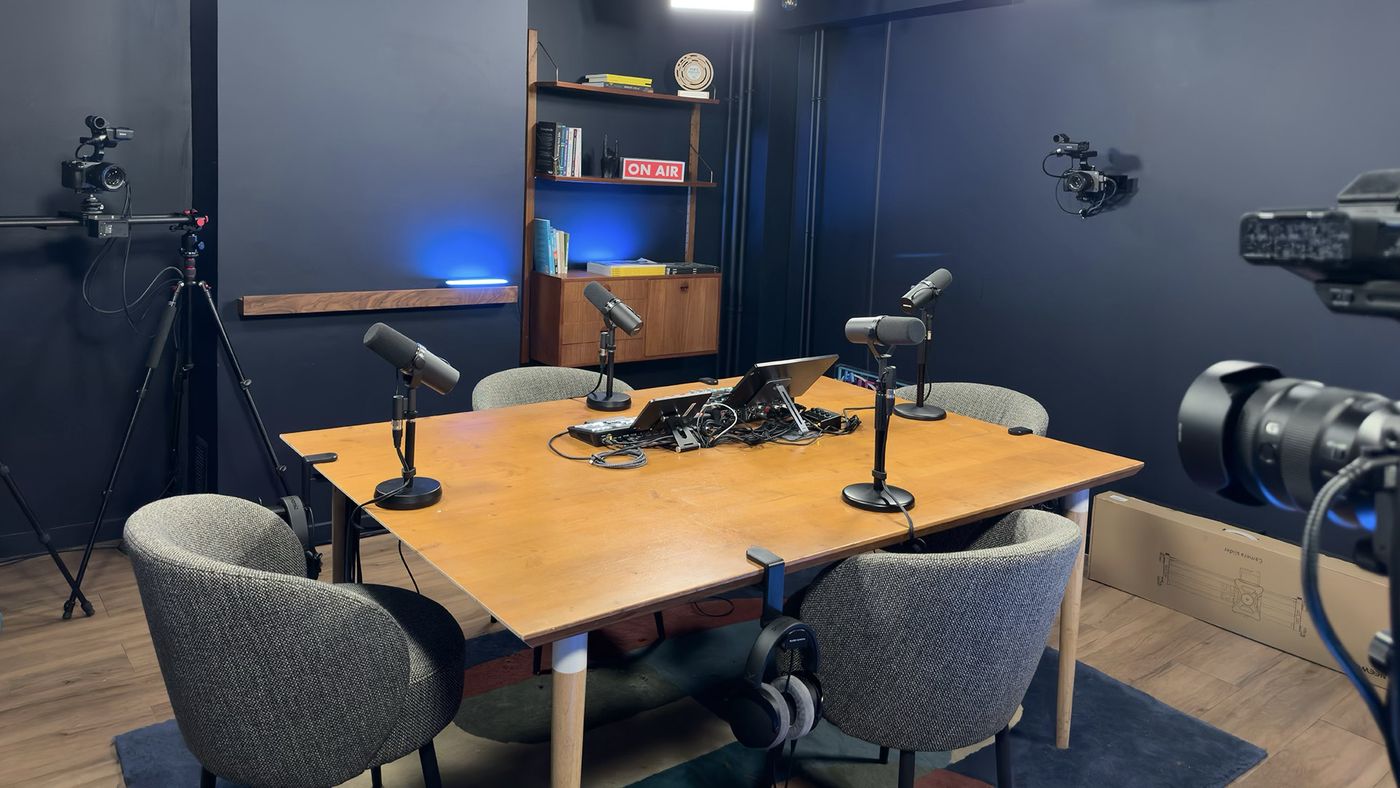 Studio podcast et vidéo